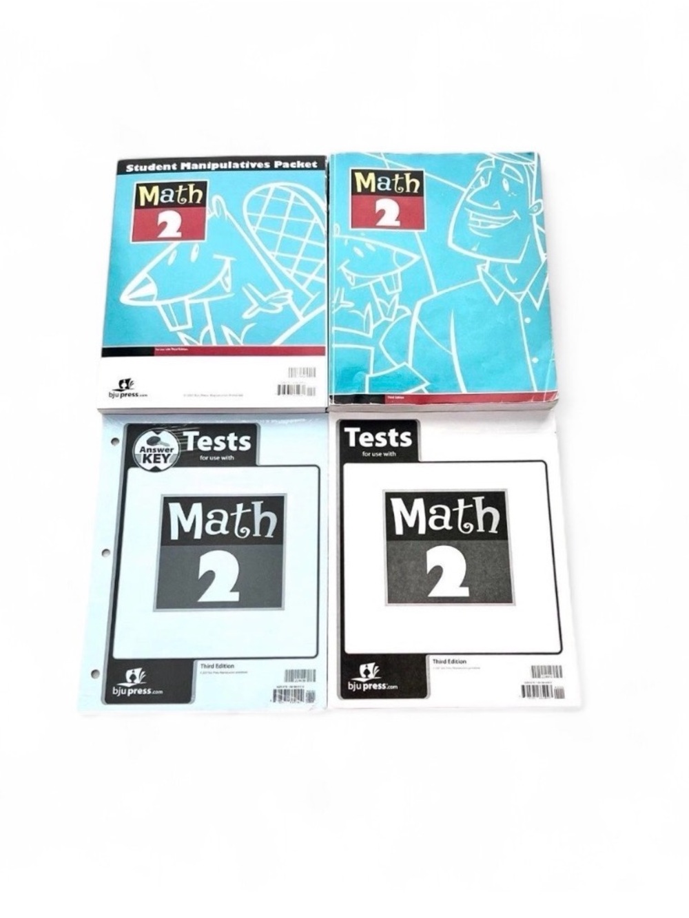 BJU PRESS HOMESCHOOL MATH 2 Third Edition